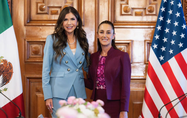 Sheinbaum confía en mantener cooperación con EE.UU. tras salida de Kristi Noem