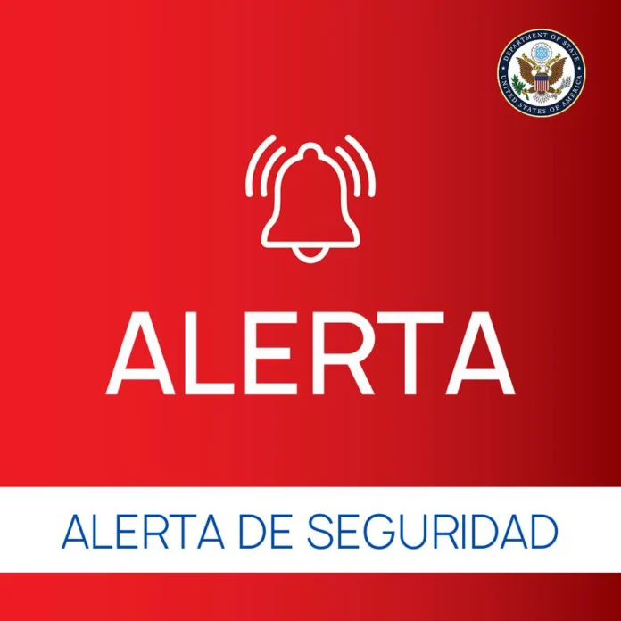 Estados Unidos advierte potencial tiroteo masivo en tres puntos de Tegucigalpa