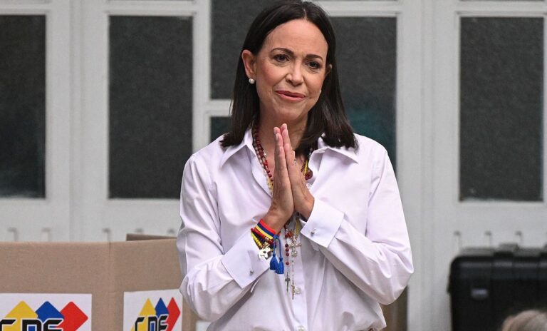 Trump se reunió por segunda vez con María Corina Machado en la Casa Blanca