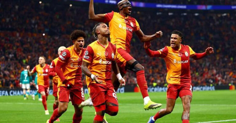 1-0. El Galatasaray golpea primero