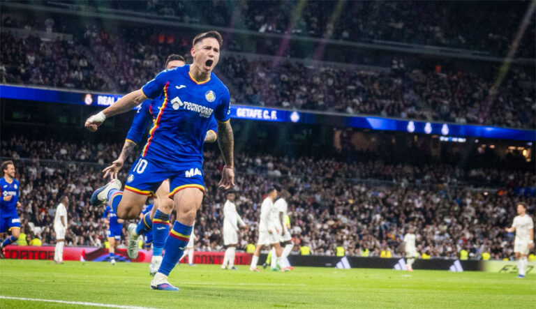 0-1. Bordalás y el uruguayo Satriano desenchufan a un Real Madrid carente de calidad