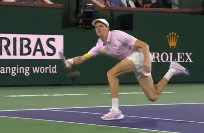 Sinner liquida a Svrcina en 65 minutos