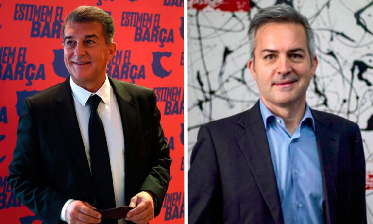 Laporta y Font superan claramente número de firmas en su camino a la presidencia del Barça