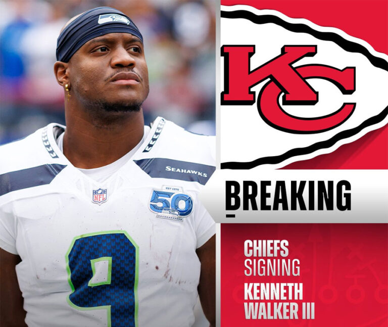 Kenneth Walker III, MVP del último Super Bowl, firma por tres años con Kansas City Chiefs