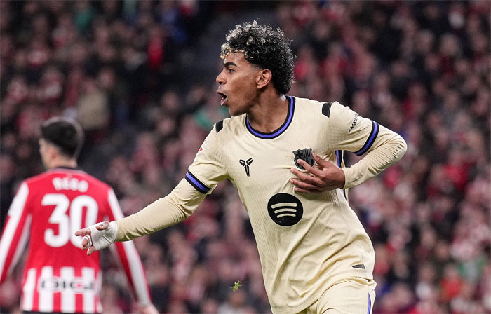 0-1. Un golazo de Lamine Yamal afianza al Barcelona en el liderato